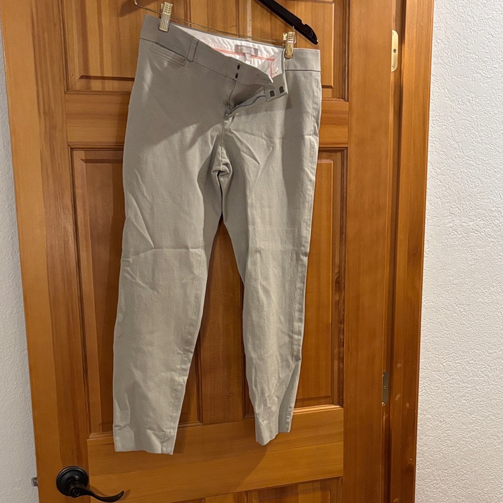 Banana Republic Sloan Tan capris